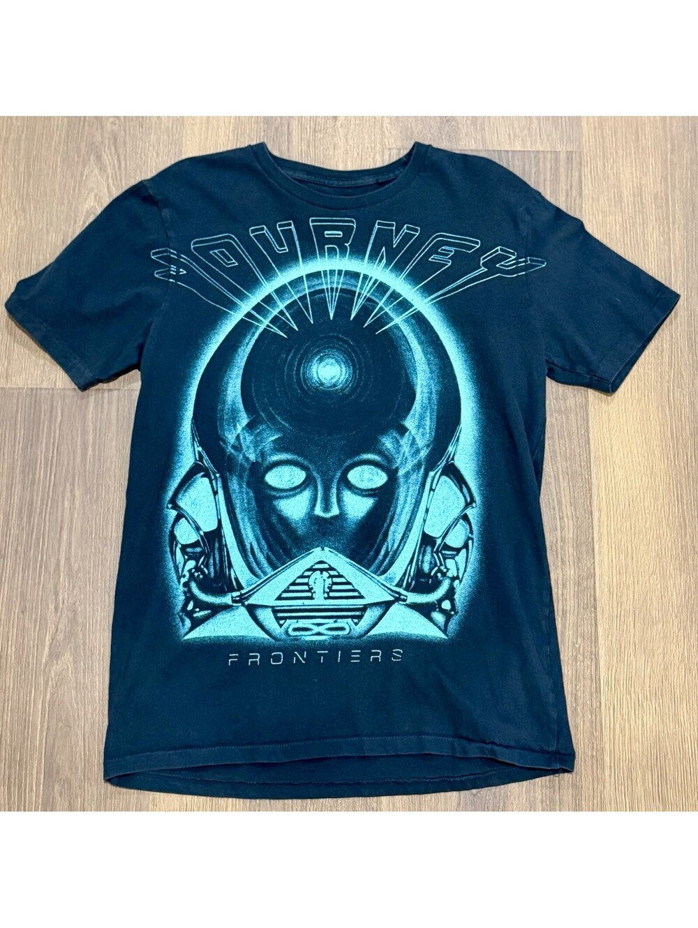 Journey Frontiers Graphic T-Shirt Black Men’s Medium #15A
